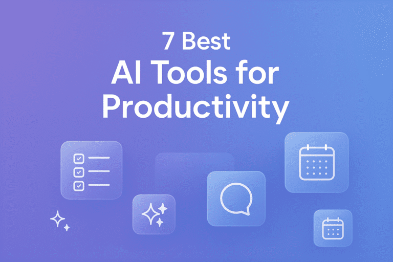 7 Best AI Tools for Productivity – Simple Guide for Beginners (Ai Simplified)