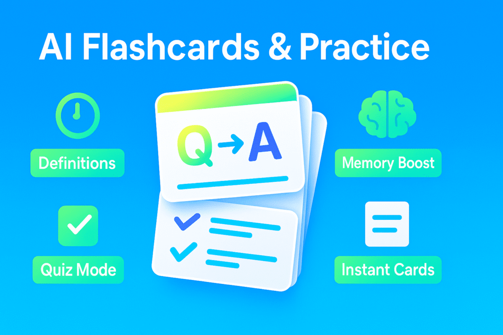Weekly AI-powered student planner interface with colorful study schedule.